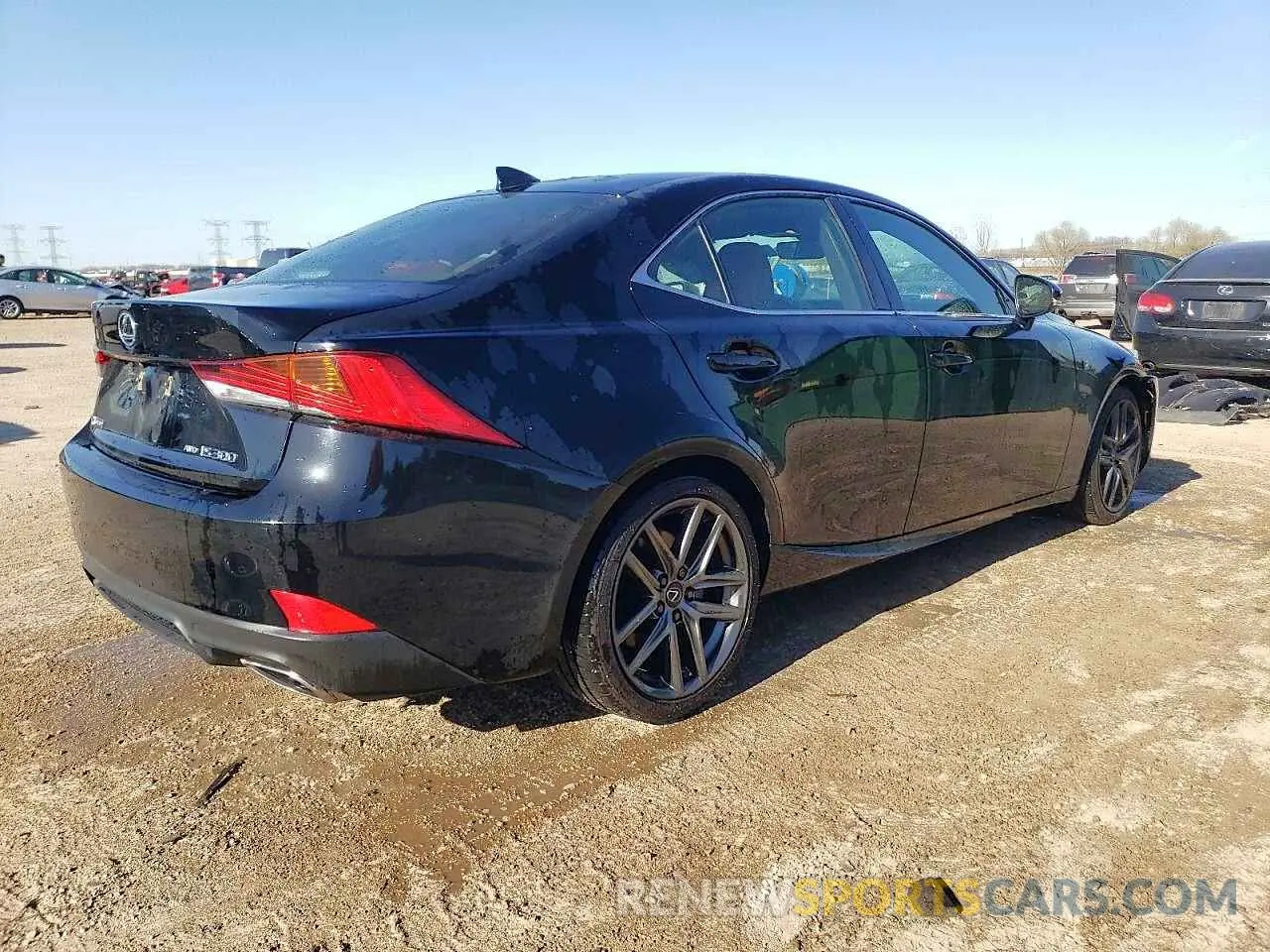 3 Photograph of a damaged car JTHC81D2XK5039979 LEXUS IS 2019