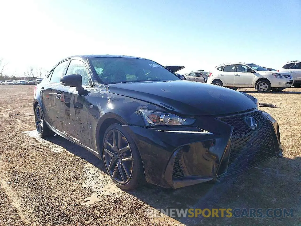 4 Photograph of a damaged car JTHC81D2XK5039979 LEXUS IS 2019