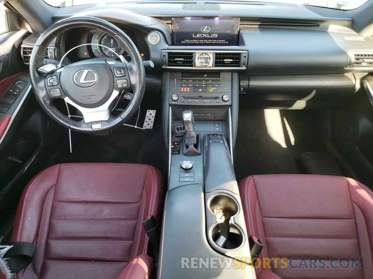 8 Photograph of a damaged car JTHC81D2XK5039979 LEXUS IS 2019