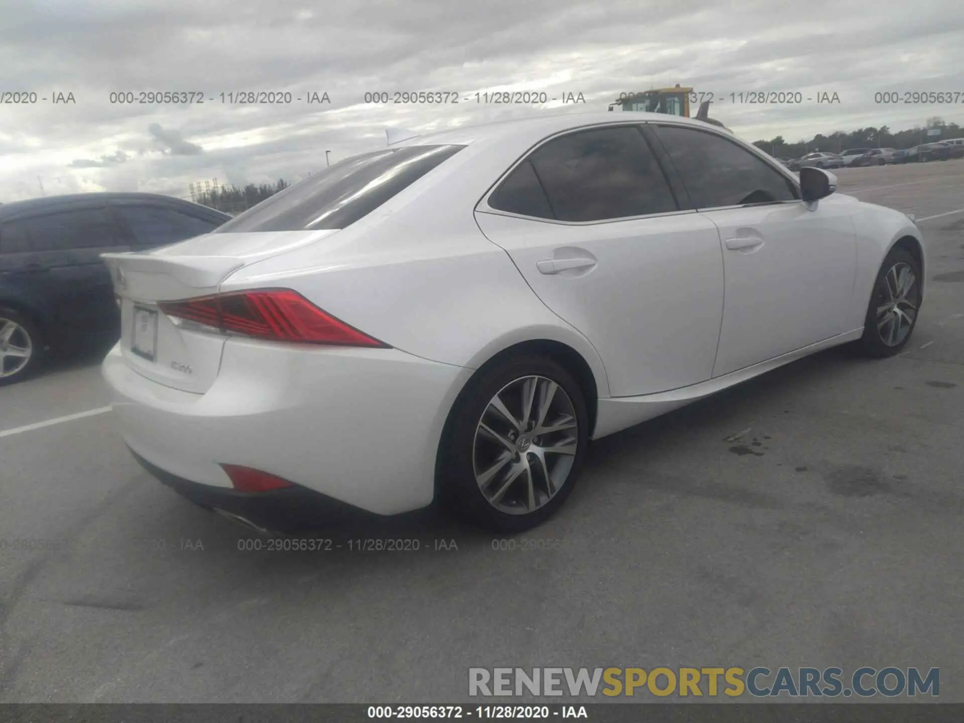 4 Photograph of a damaged car JTHAA1D20L5104769 LEXUS IS 2020