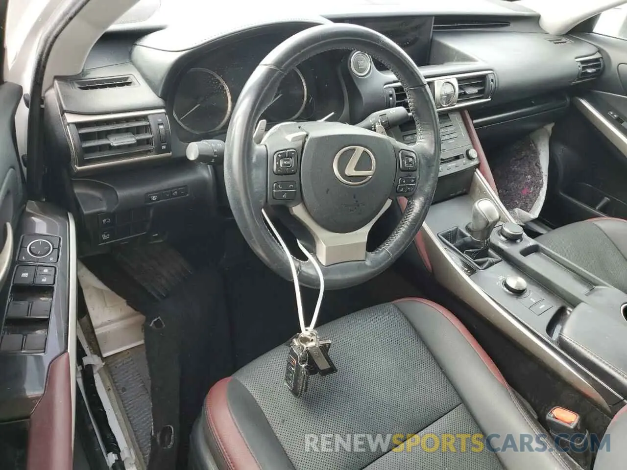 8 Photograph of a damaged car JTHAA1D22L5102330 LEXUS IS 2020