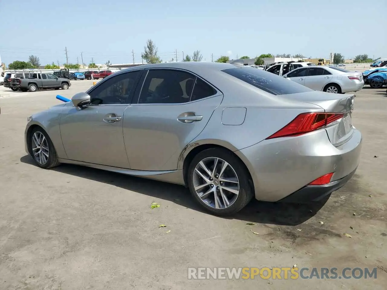 2 Photograph of a damaged car JTHAA1D23L5106435 LEXUS IS 2020