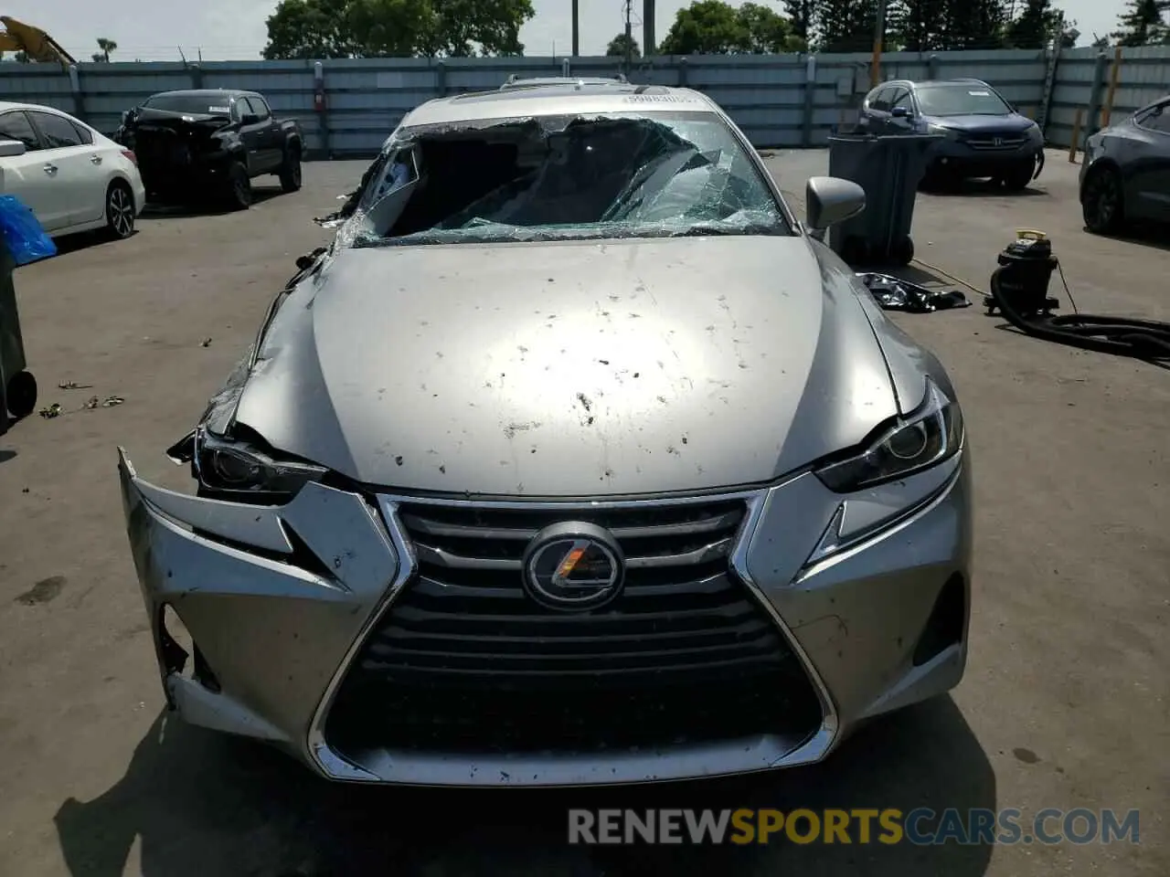 5 Photograph of a damaged car JTHAA1D23L5106435 LEXUS IS 2020