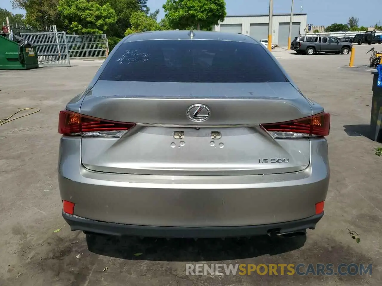 6 Photograph of a damaged car JTHAA1D23L5106435 LEXUS IS 2020