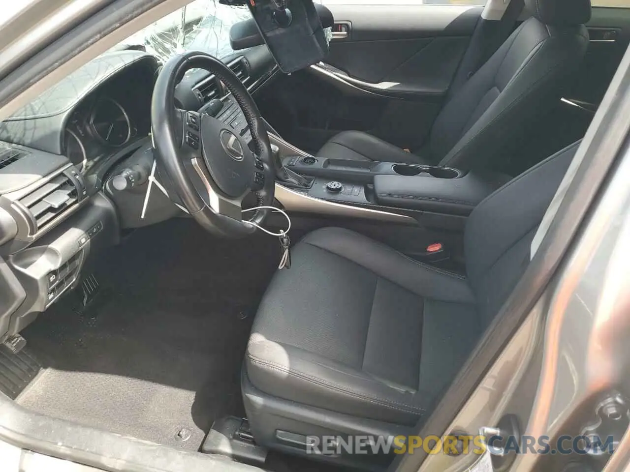 7 Photograph of a damaged car JTHAA1D23L5106435 LEXUS IS 2020