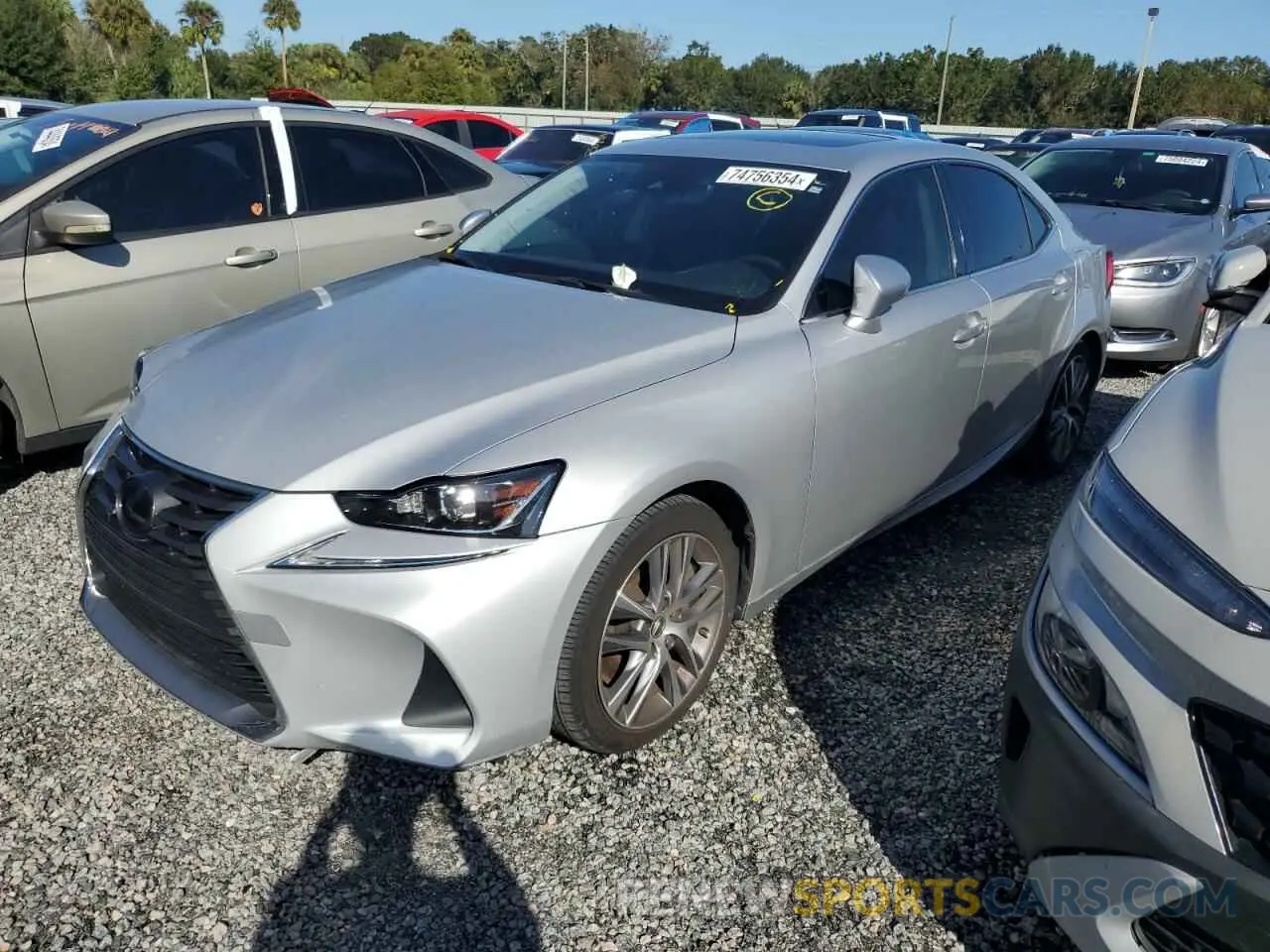 1 Фотография поврежденного автомобиля JTHAA1D29L5104849 LEXUS IS 2020