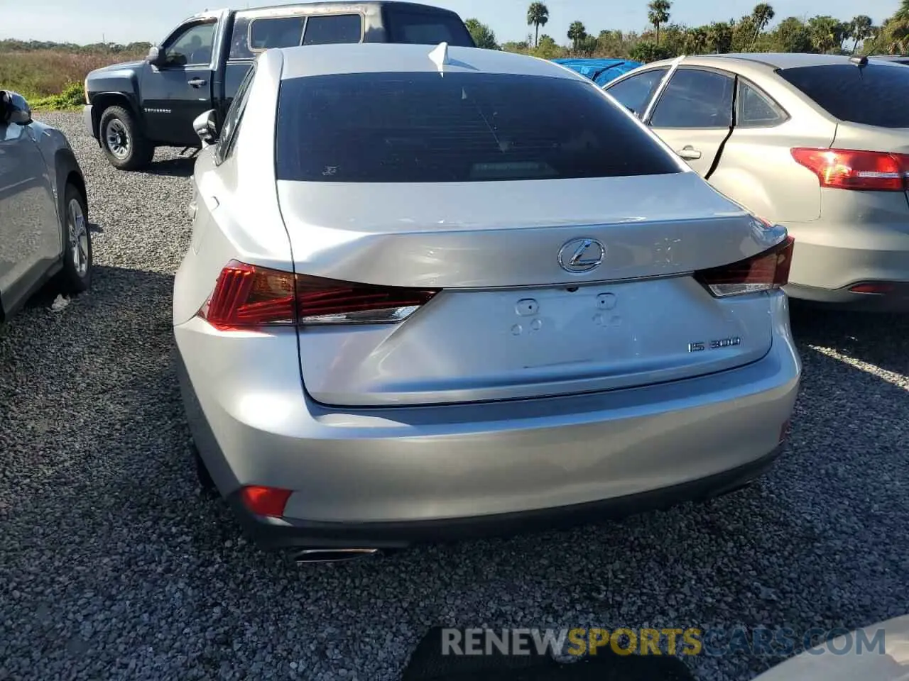 6 Фотография поврежденного автомобиля JTHAA1D29L5104849 LEXUS IS 2020