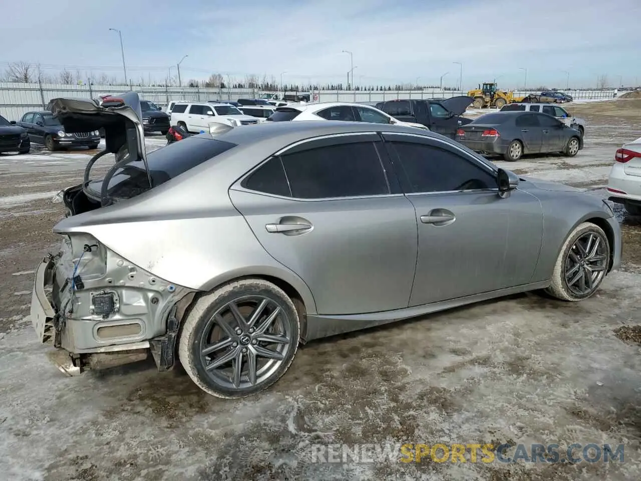 3 Photograph of a damaged car JTHD81F22L5040840 LEXUS IS 2020
