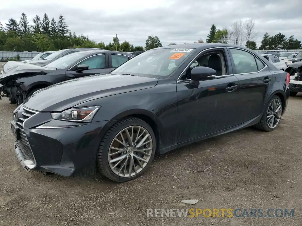 1 Фотография поврежденного автомобиля JTHD81F27L5042230 LEXUS IS 2020