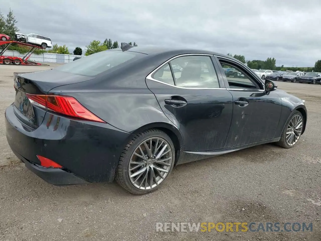 3 Фотография поврежденного автомобиля JTHD81F27L5042230 LEXUS IS 2020
