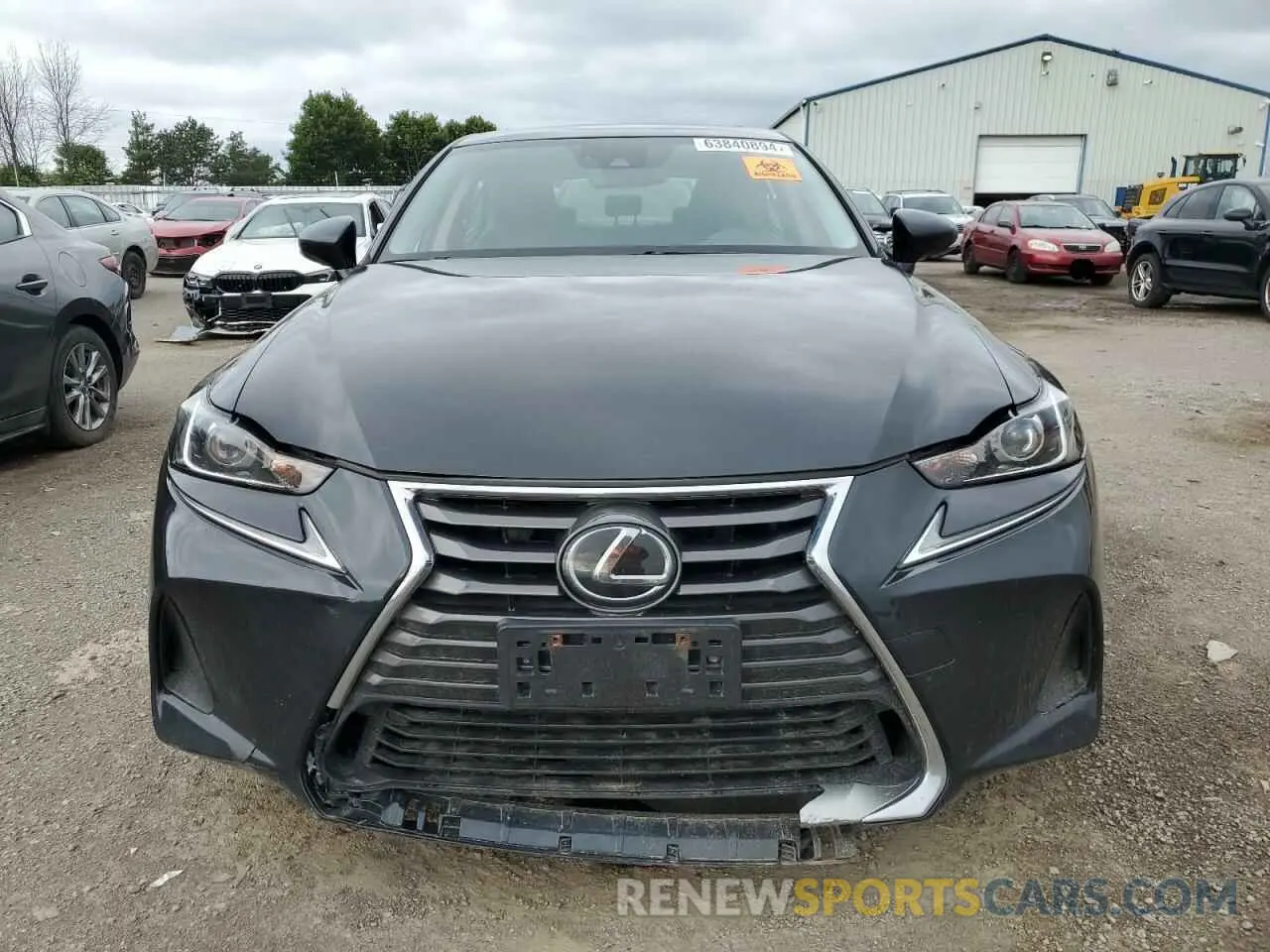 5 Фотография поврежденного автомобиля JTHD81F27L5042230 LEXUS IS 2020