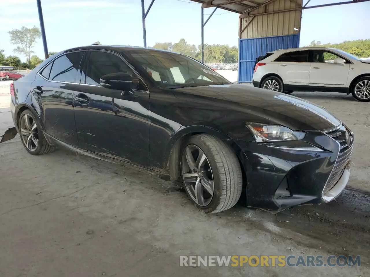 4 Фотография поврежденного автомобиля JTHDA1D20L5104512 LEXUS IS 2020