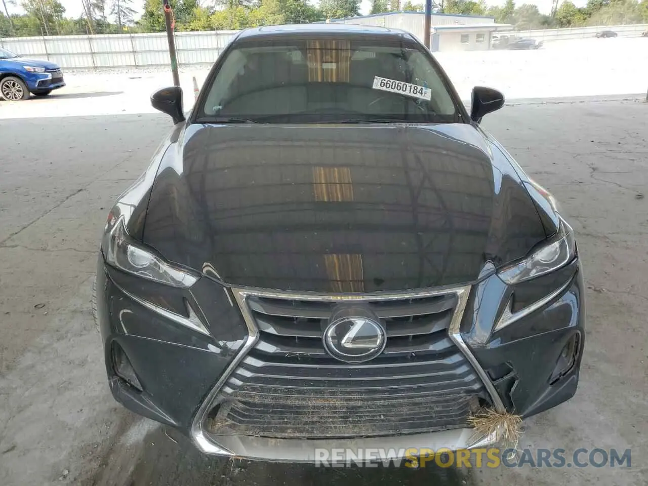 5 Фотография поврежденного автомобиля JTHDA1D20L5104512 LEXUS IS 2020