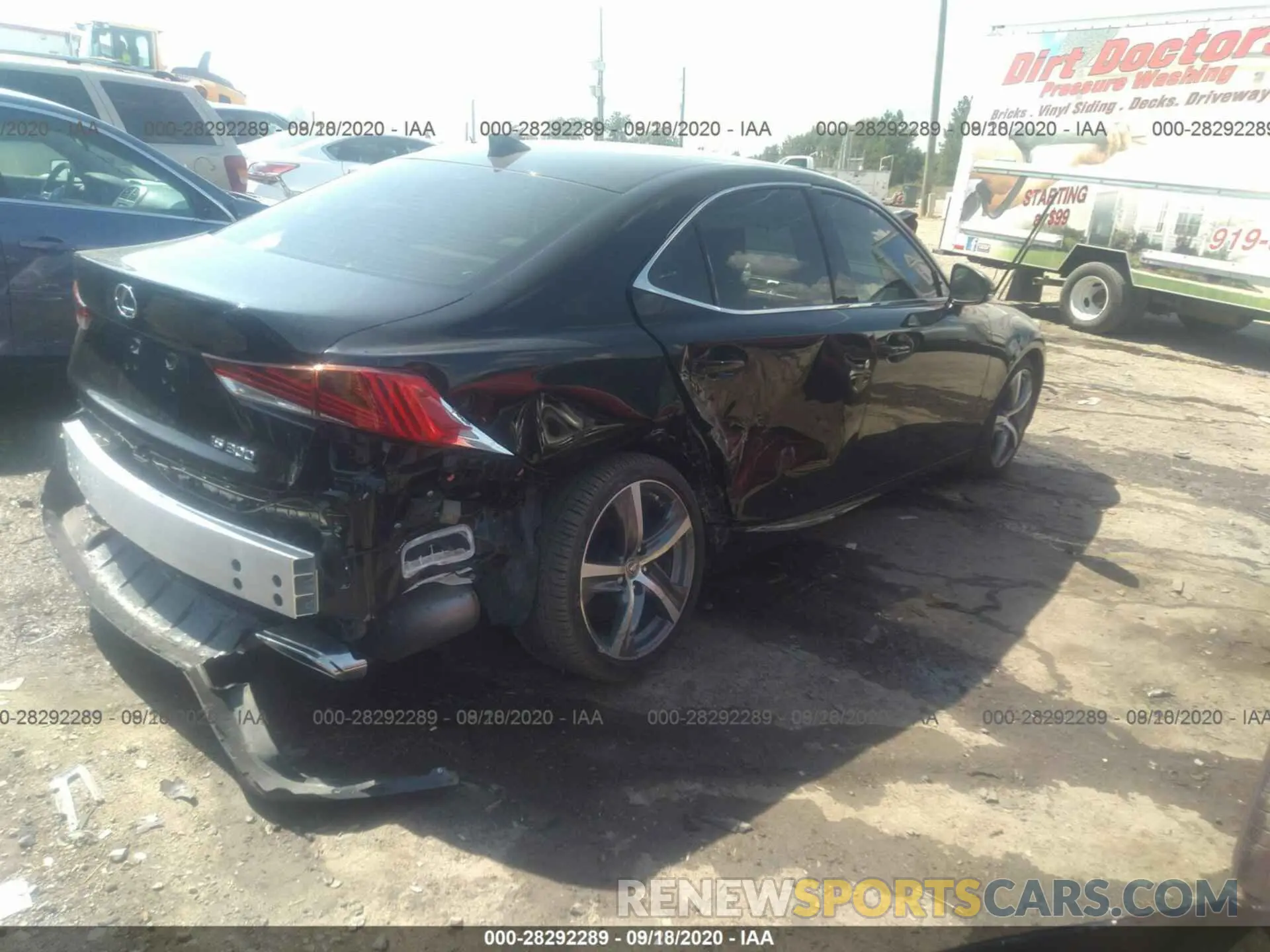 16 Photograph of a damaged car JTHDA1D23L5100972 LEXUS IS 2020