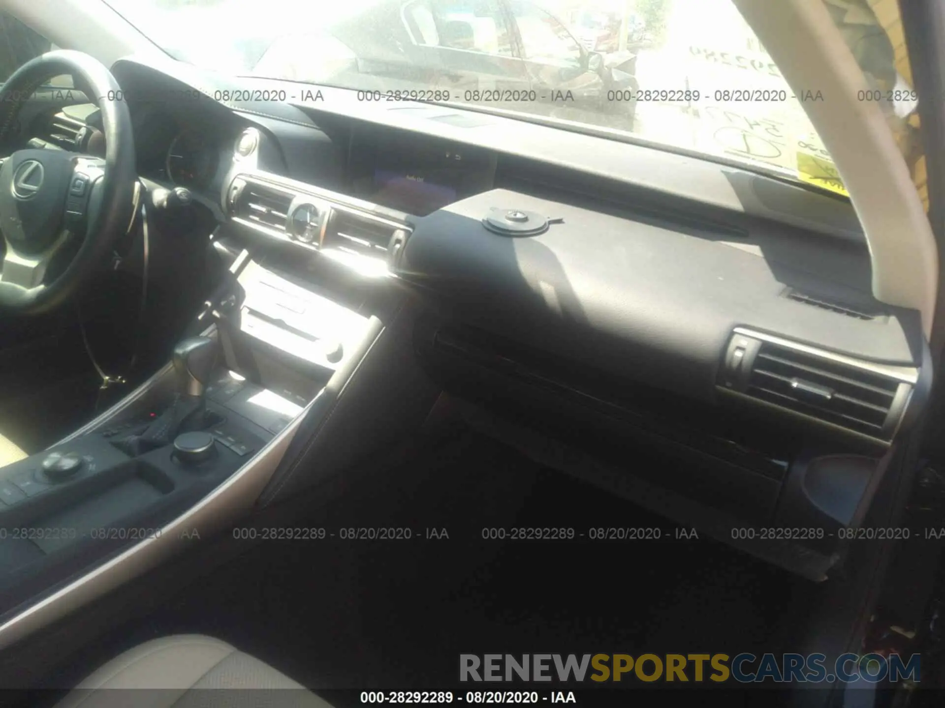 5 Photograph of a damaged car JTHDA1D23L5100972 LEXUS IS 2020
