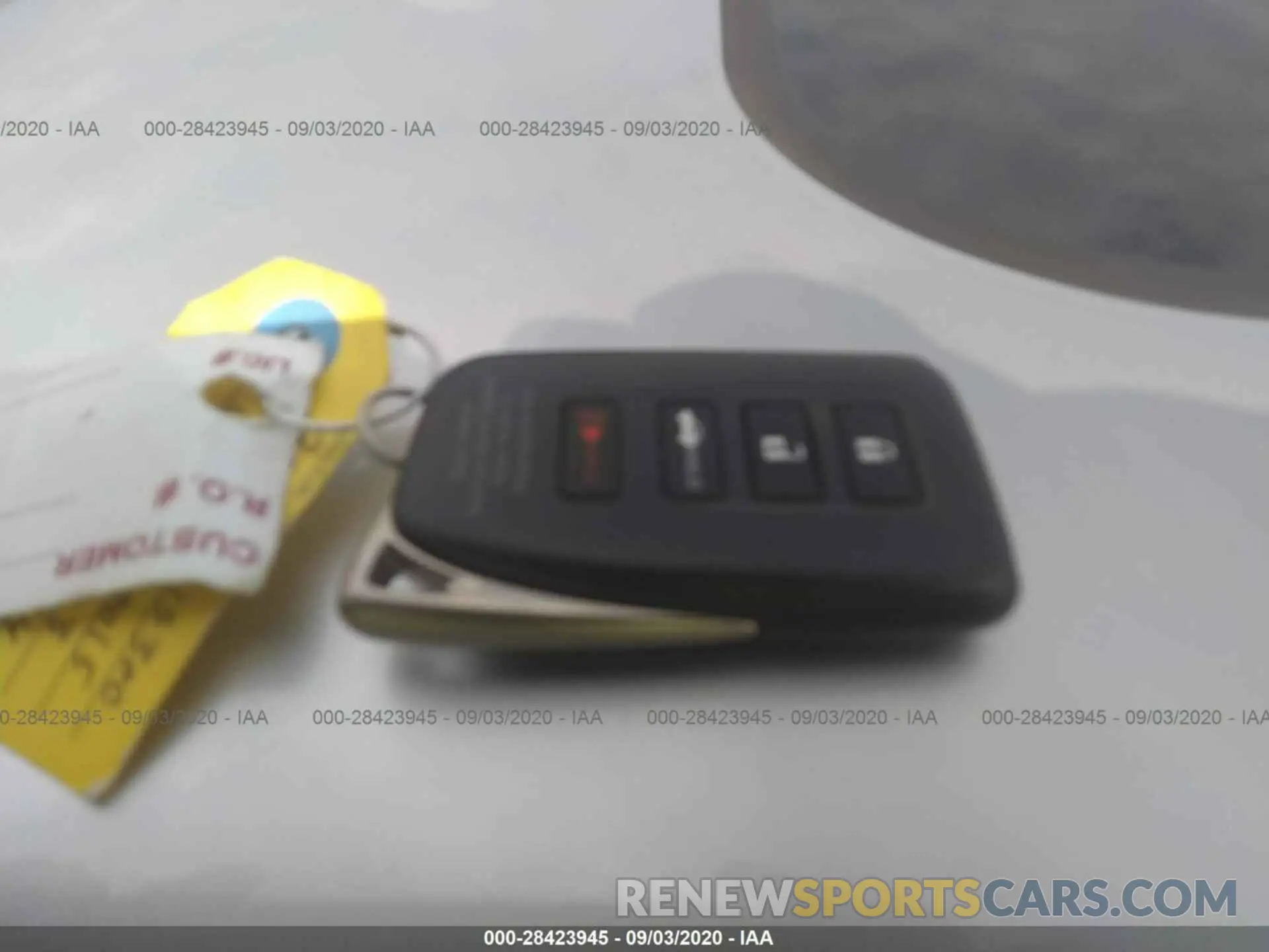 11 Photograph of a damaged car JTHG81F23L5040603 LEXUS IS 2020