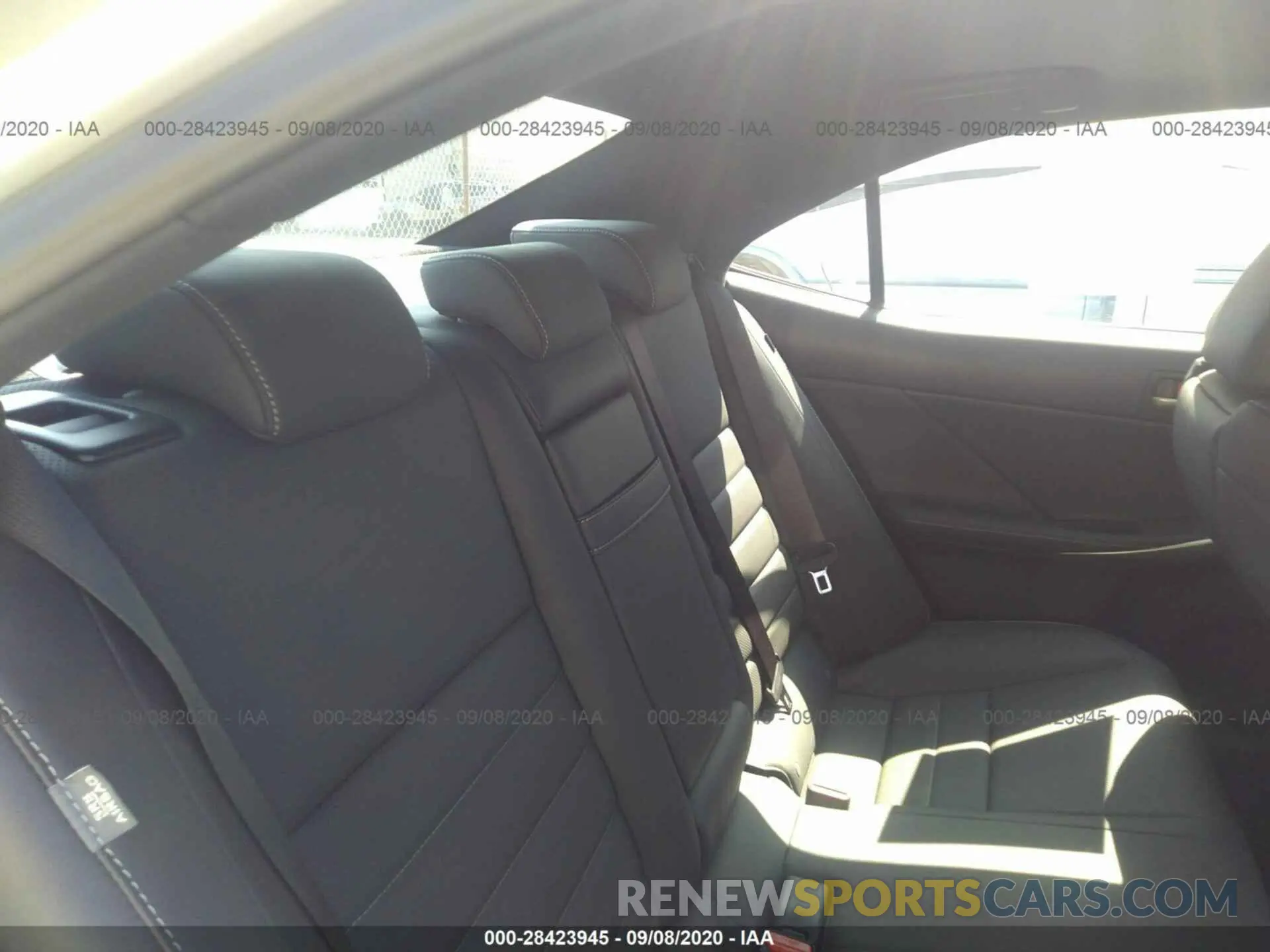 8 Photograph of a damaged car JTHG81F23L5040603 LEXUS IS 2020