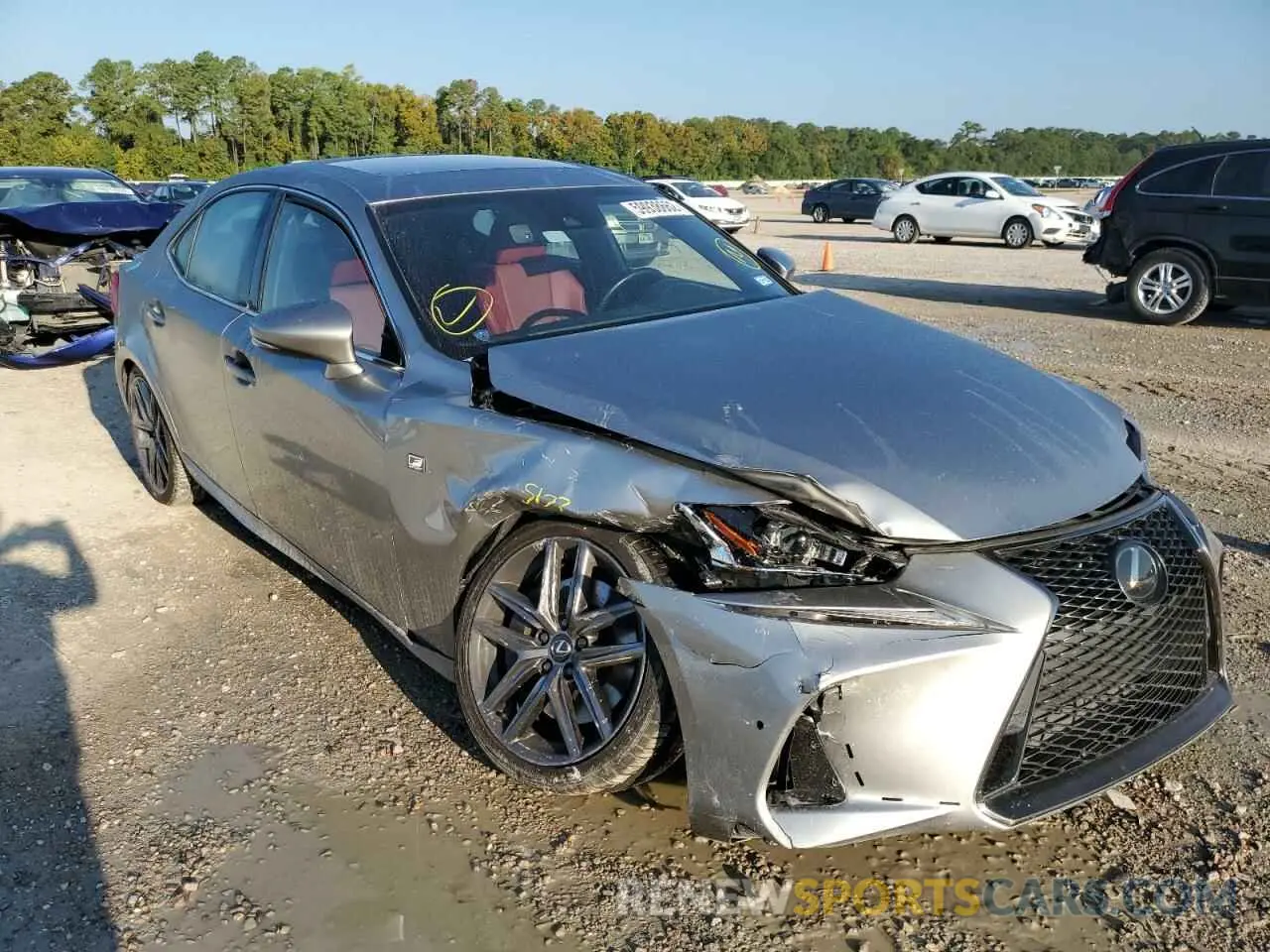 1 Фотография поврежденного автомобиля JTHGA1D23L5101777 LEXUS IS 2020