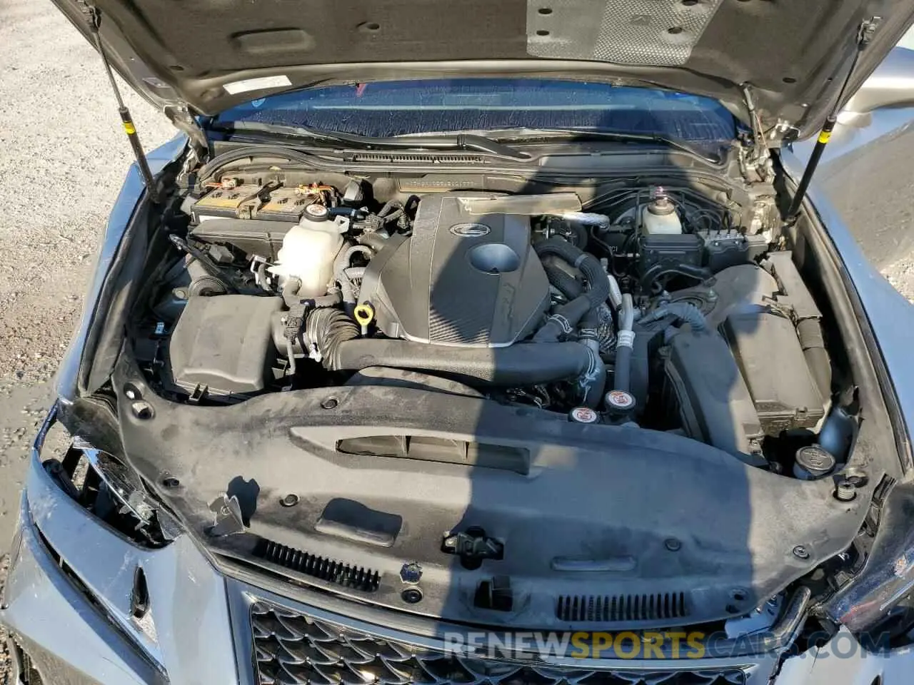7 Фотография поврежденного автомобиля JTHGA1D23L5101777 LEXUS IS 2020