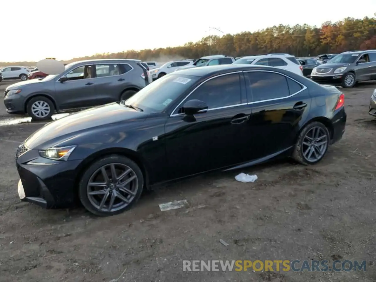 1 Photograph of a damaged car JTHGA1D25L5101649 LEXUS IS 2020