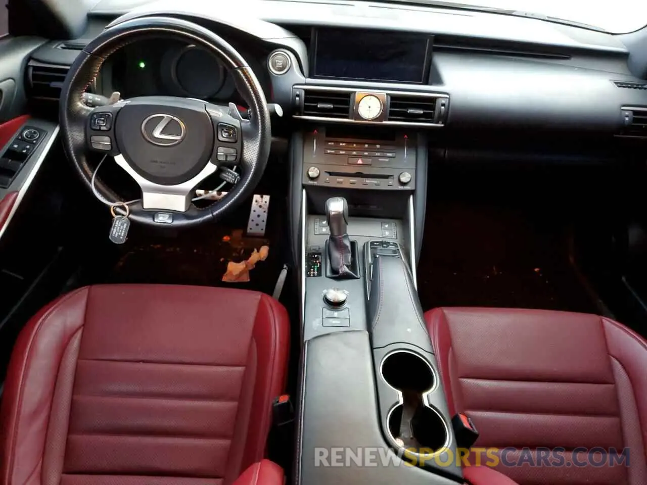 8 Photograph of a damaged car JTHGA1D25L5101649 LEXUS IS 2020