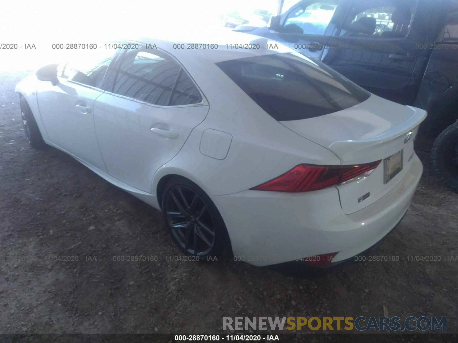3 Photograph of a damaged car JTHGA1D25L5106530 LEXUS IS 2020