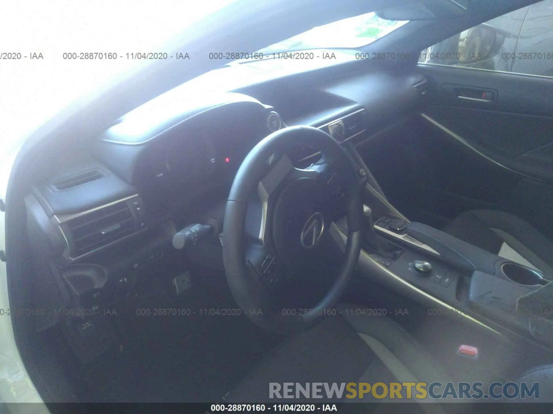 5 Photograph of a damaged car JTHGA1D25L5106530 LEXUS IS 2020