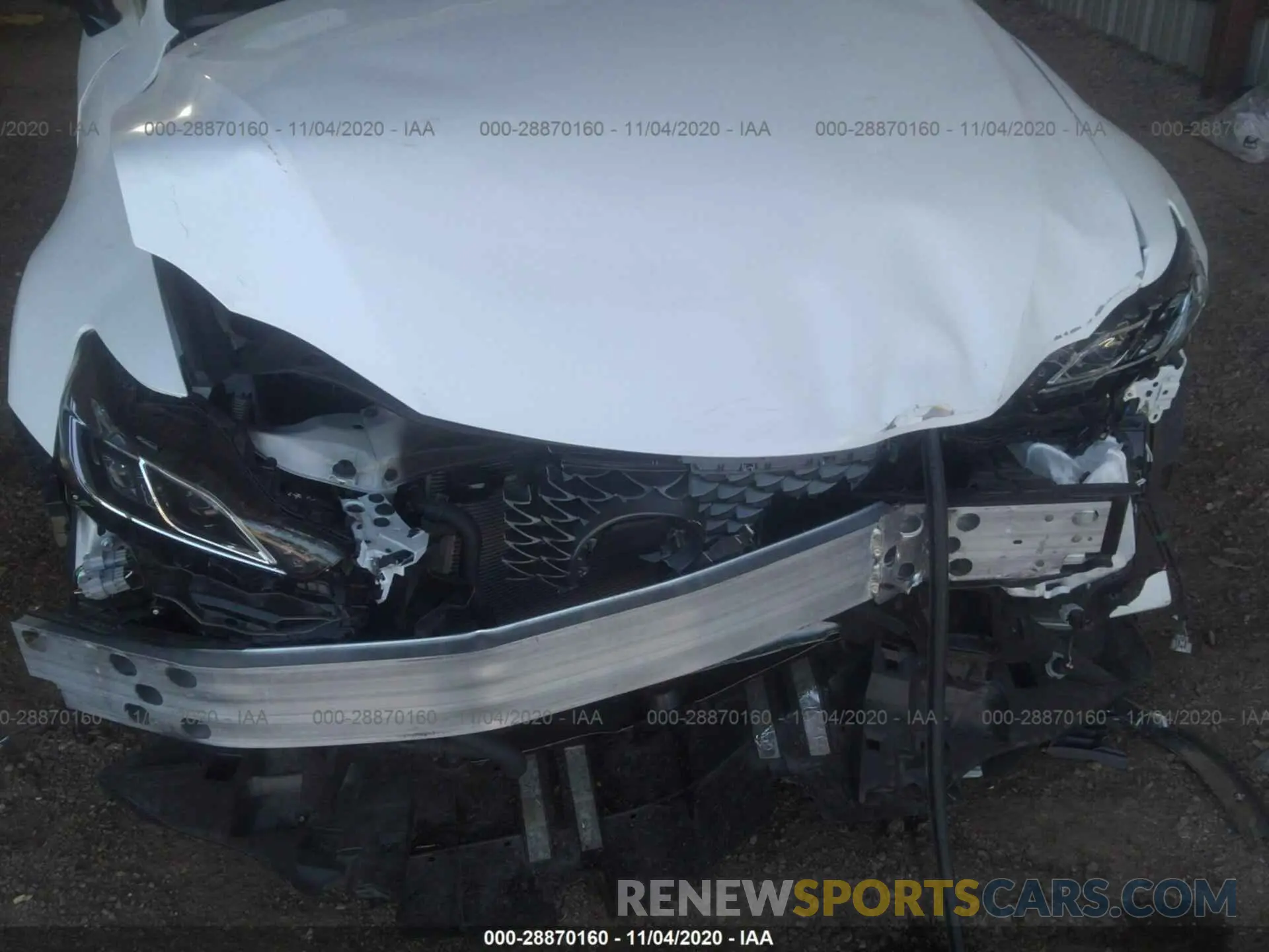 6 Photograph of a damaged car JTHGA1D25L5106530 LEXUS IS 2020
