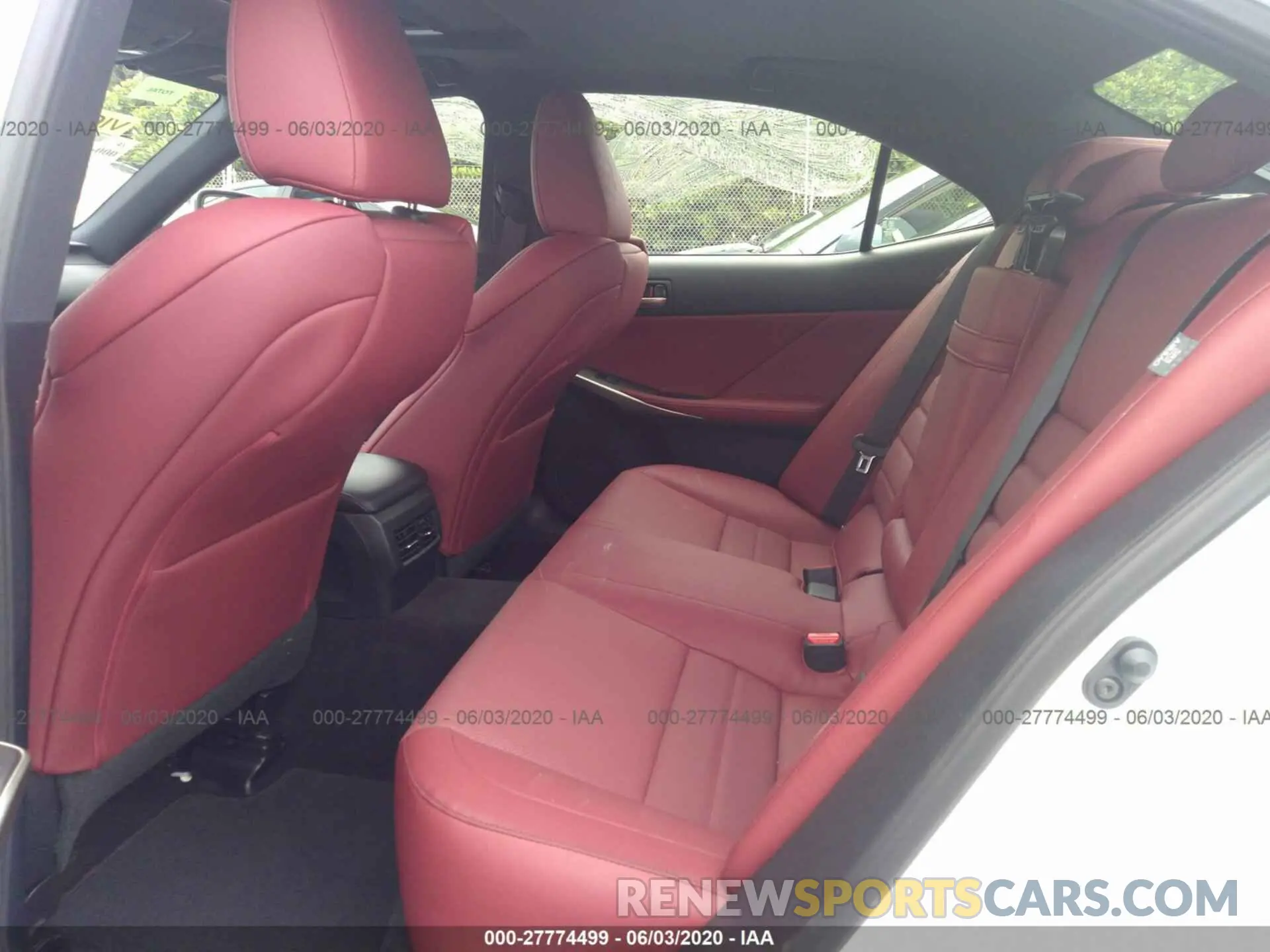 8 Фотография поврежденного автомобиля JTHGA1D26L5104043 LEXUS IS 2020