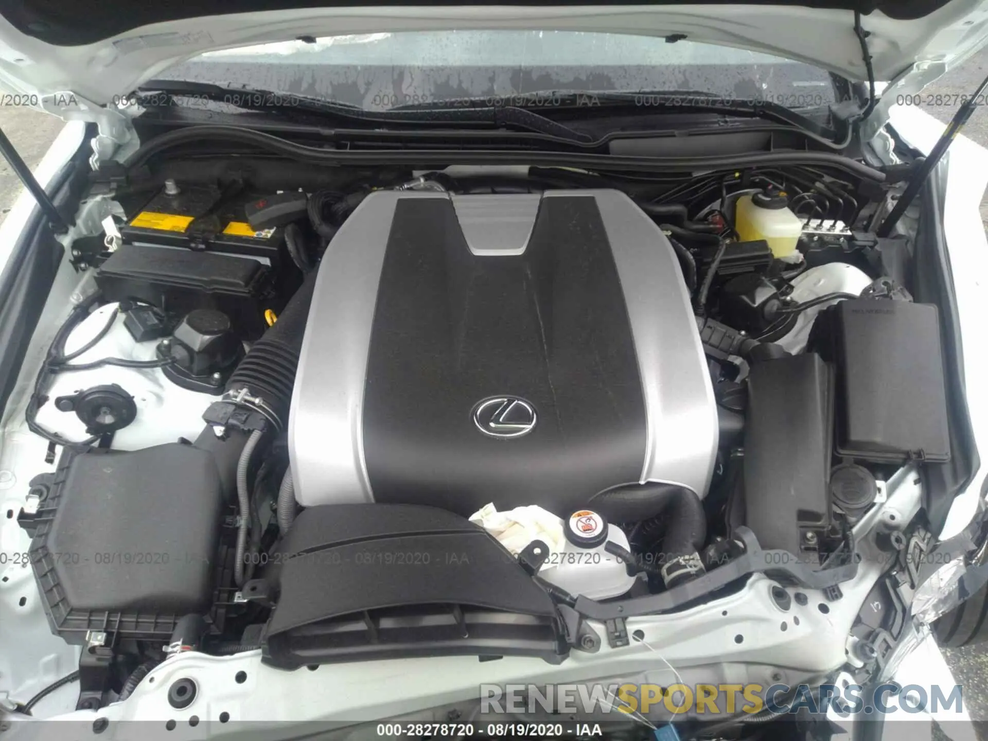 10 Photograph of a damaged car JTHGZ1B29L5036512 LEXUS IS 2020