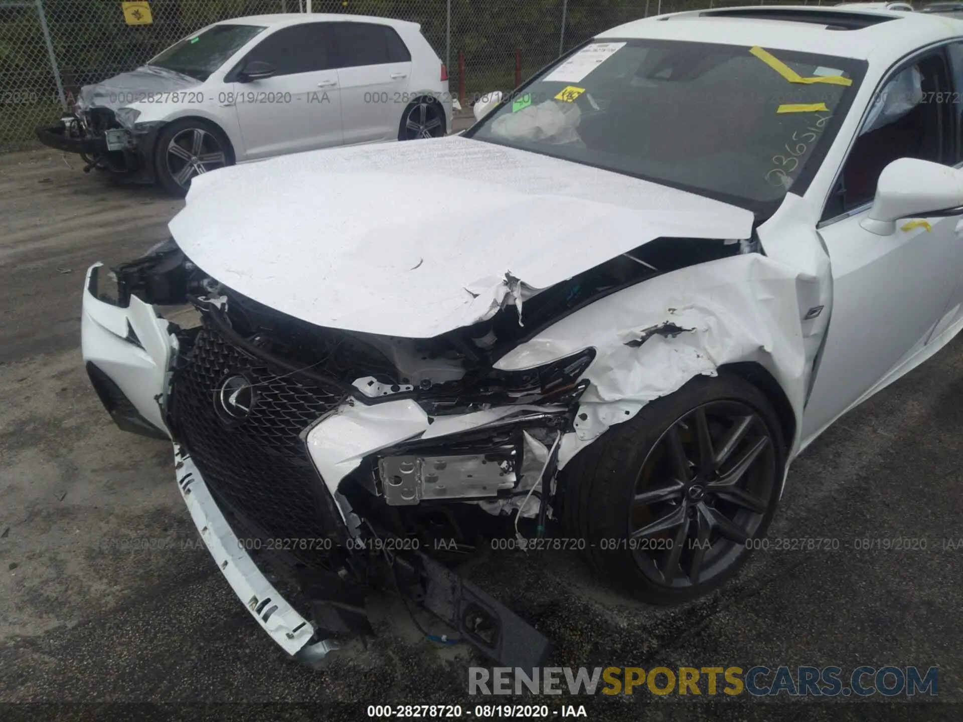 6 Photograph of a damaged car JTHGZ1B29L5036512 LEXUS IS 2020