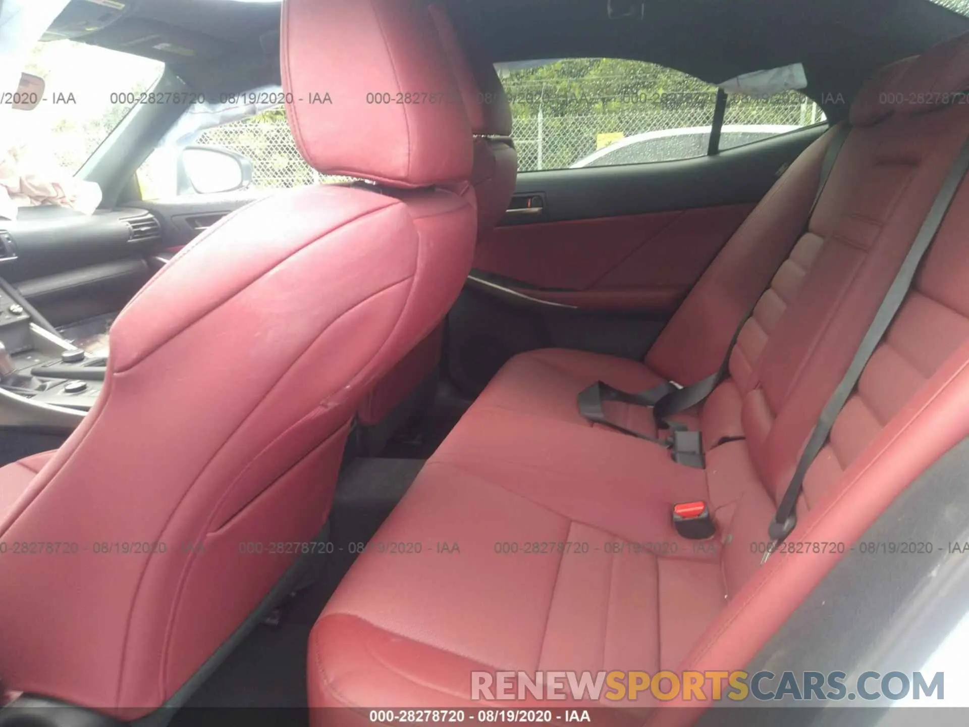 8 Photograph of a damaged car JTHGZ1B29L5036512 LEXUS IS 2020