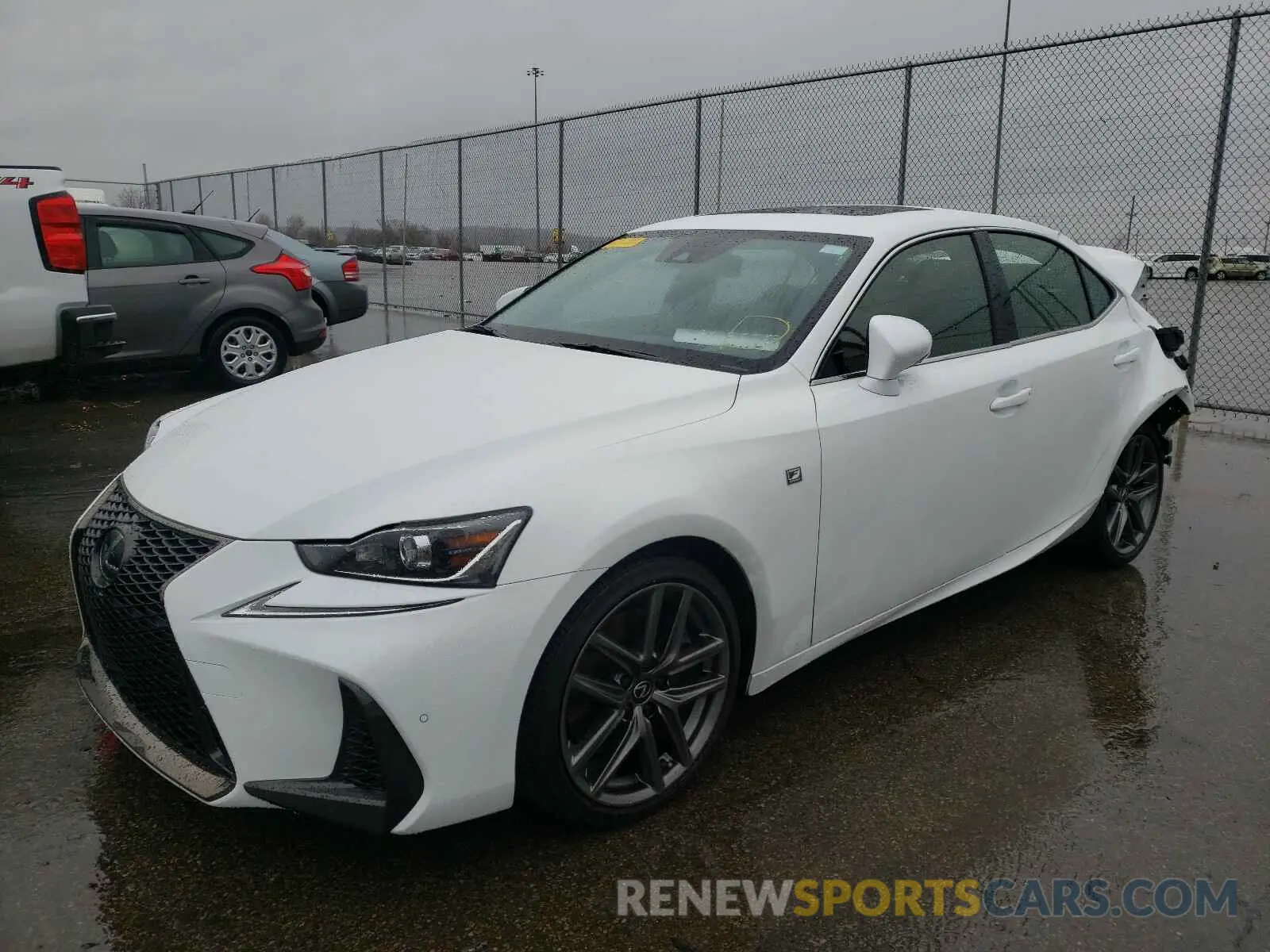 2 Photograph of a damaged car JTHGZ1E20L5018010 LEXUS IS 2020