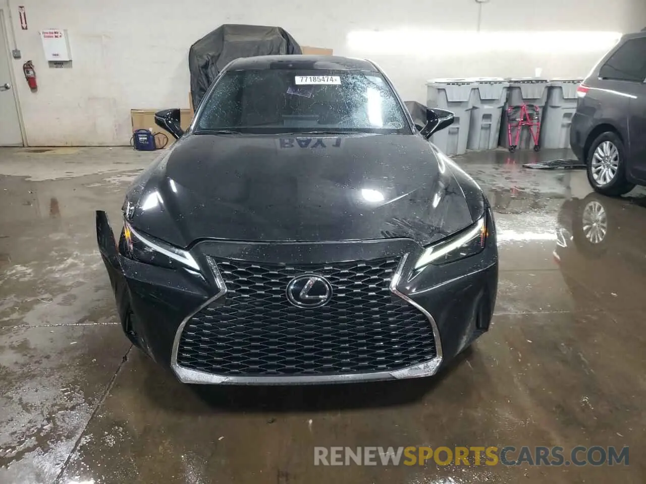 5 Photograph of a damaged car JTHAA1D24M5112987 LEXUS IS 2021
