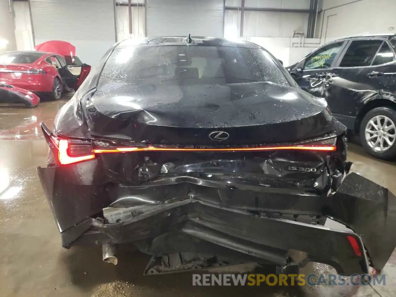 6 Photograph of a damaged car JTHAA1D24M5112987 LEXUS IS 2021