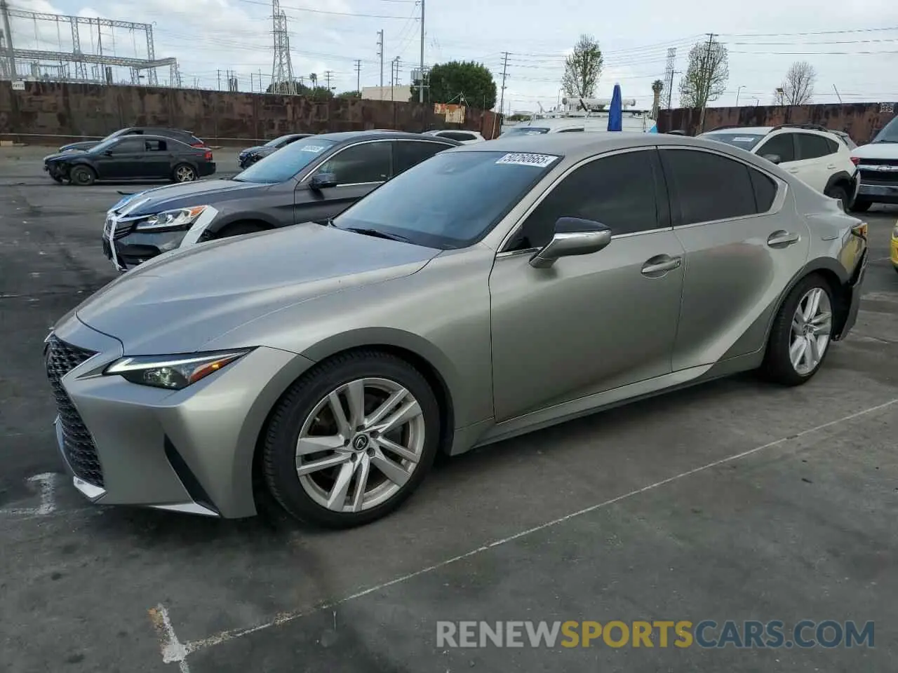 1 Фотография поврежденного автомобиля JTHAA1D26M5114336 LEXUS IS 2021