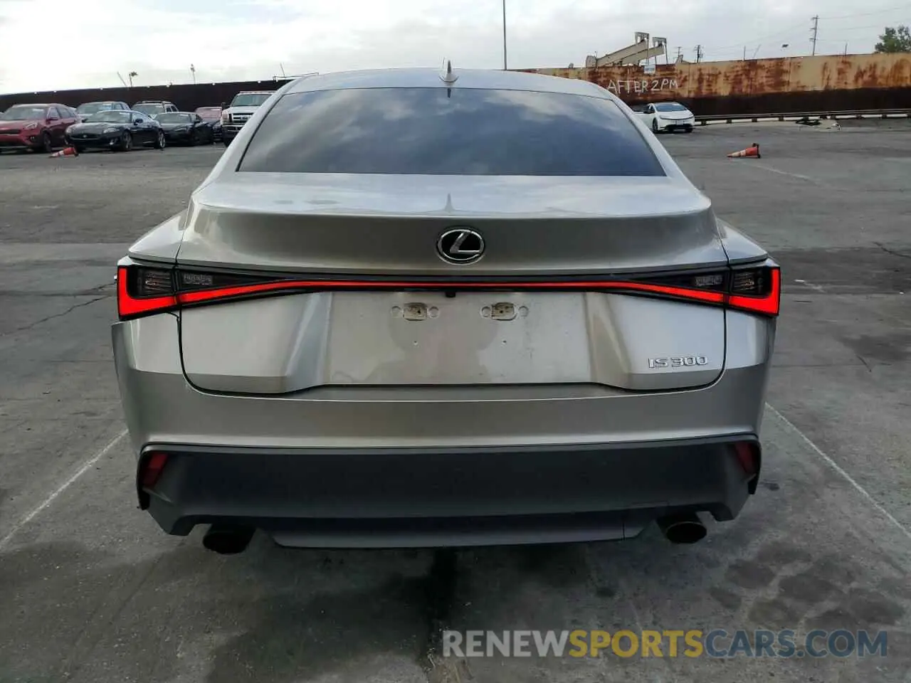 6 Фотография поврежденного автомобиля JTHAA1D26M5114336 LEXUS IS 2021