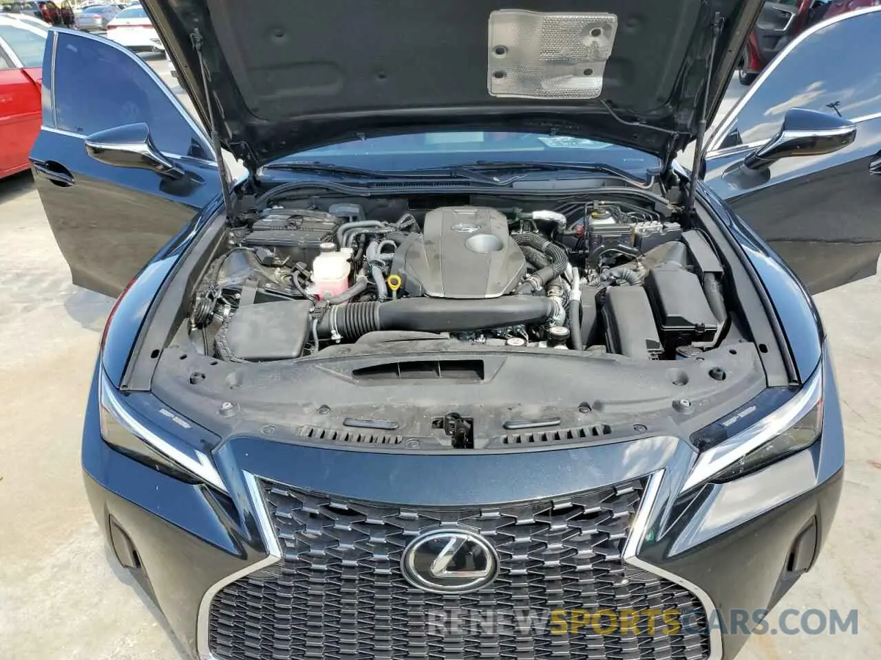 11 Photograph of a damaged car JTHAA1D26M5114823 LEXUS IS 2021