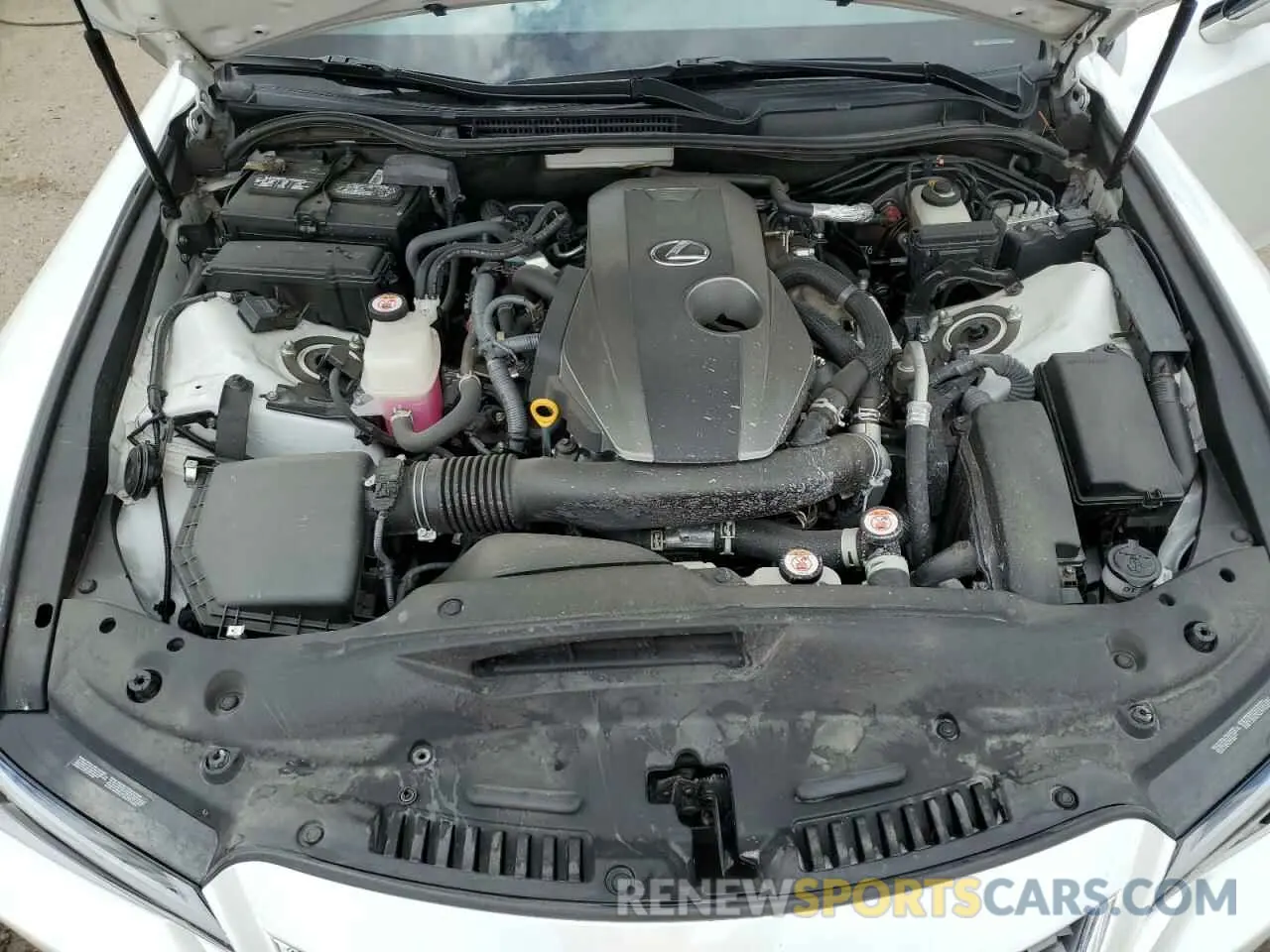 11 Фотография поврежденного автомобиля JTHAA1D28M5112488 LEXUS IS 2021