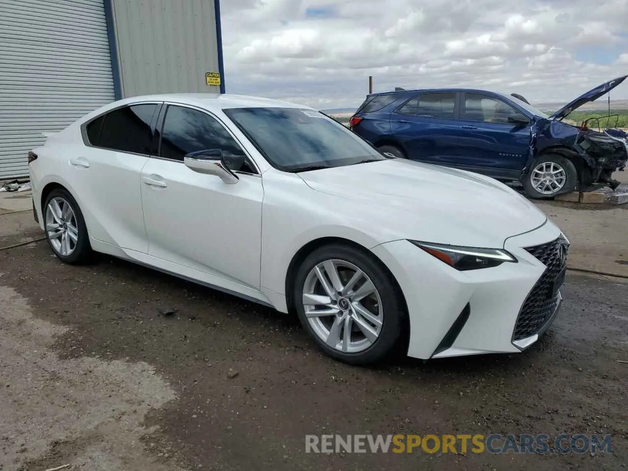 4 Фотография поврежденного автомобиля JTHAA1D28M5112488 LEXUS IS 2021