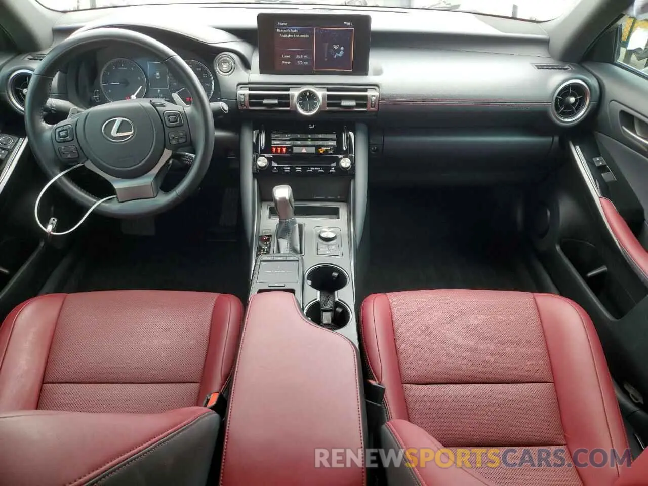 8 Фотография поврежденного автомобиля JTHAA1D28M5112488 LEXUS IS 2021