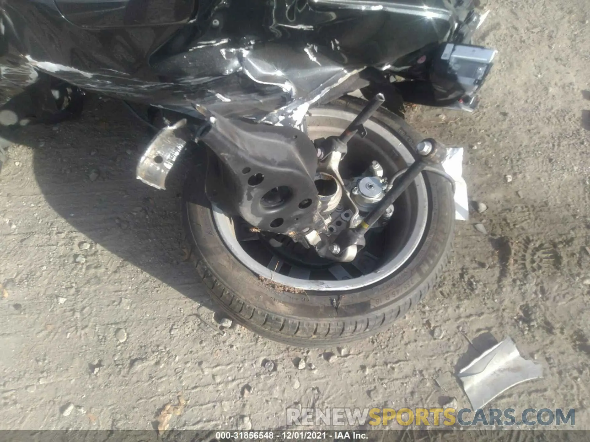 12 Photograph of a damaged car JTHAA1D29M5109146 LEXUS IS 2021