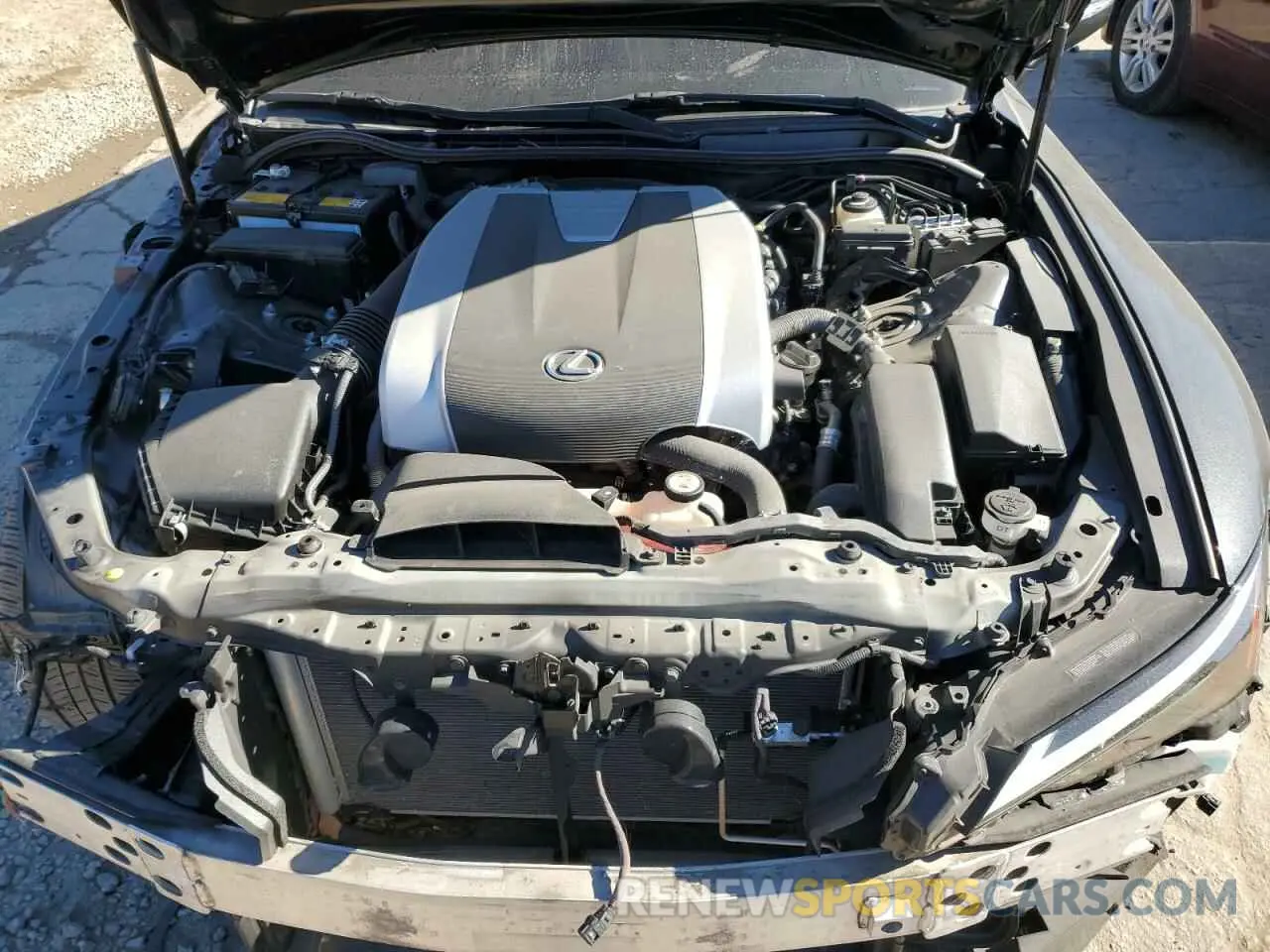11 Фотография поврежденного автомобиля JTHC81F22M5047297 LEXUS IS 2021