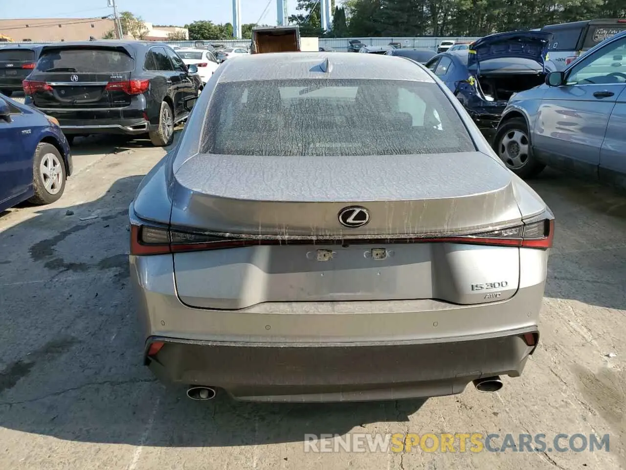 6 Photograph of a damaged car JTHC81F27M5044668 LEXUS IS 2021