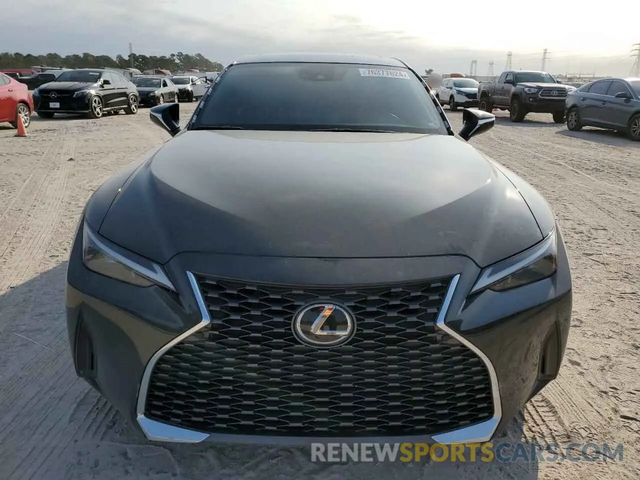 5 Photograph of a damaged car JTHCA1D20M5117600 LEXUS IS 2021