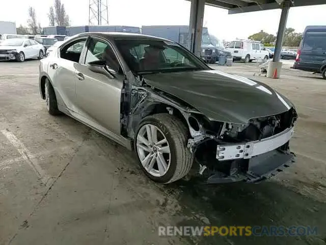 11 Photograph of a damaged car JTHCA1D21M5115872 LEXUS IS 2021