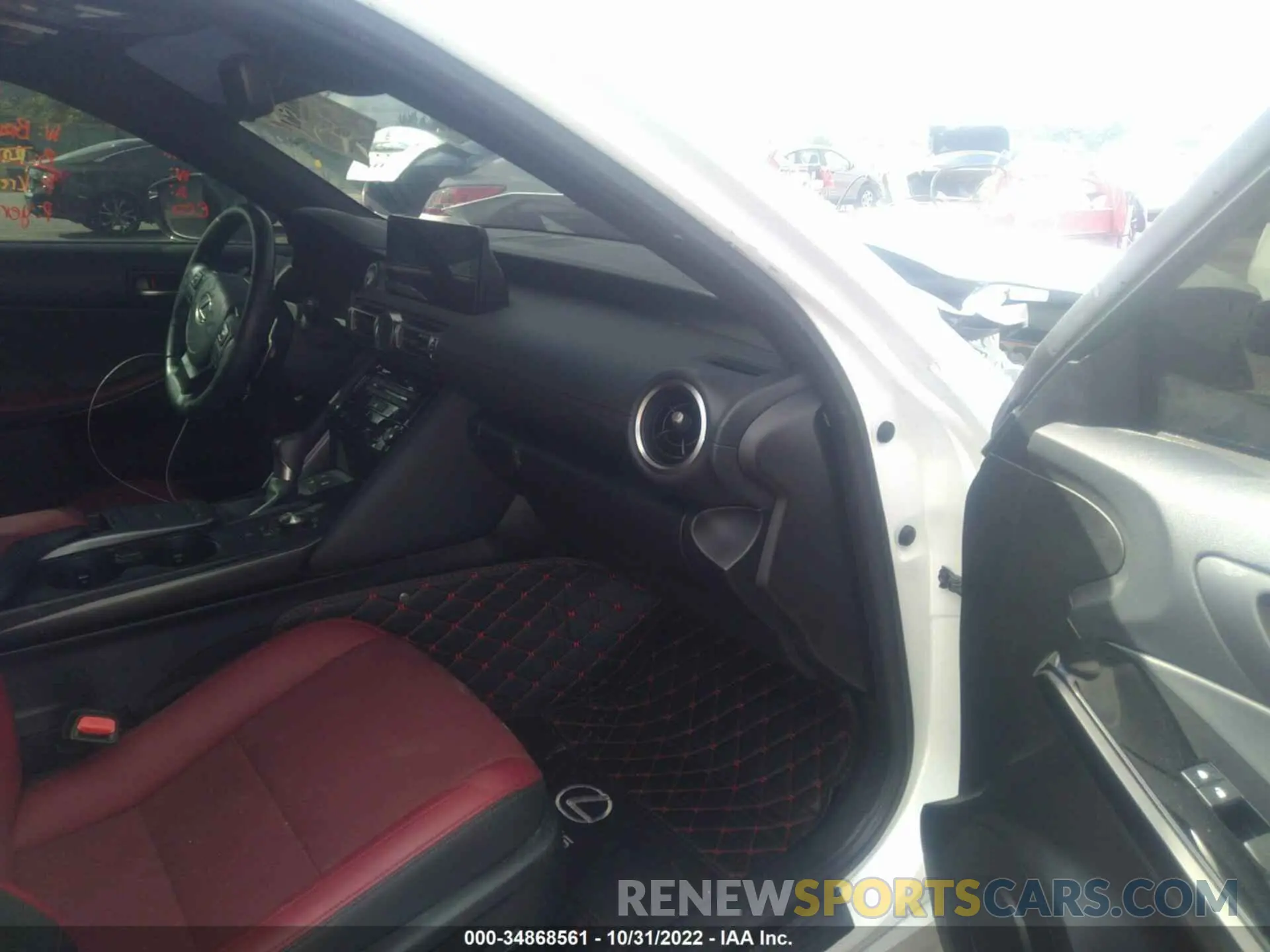 5 Photograph of a damaged car JTHCA1D22M5117811 LEXUS IS 2021