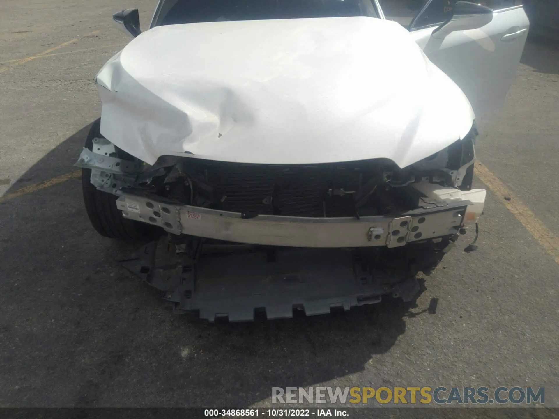 6 Photograph of a damaged car JTHCA1D22M5117811 LEXUS IS 2021