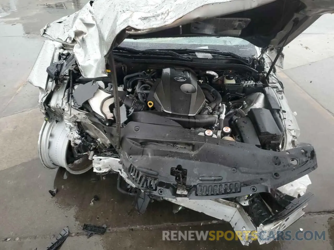 11 Photograph of a damaged car JTHCA1D23M5110057 LEXUS IS 2021