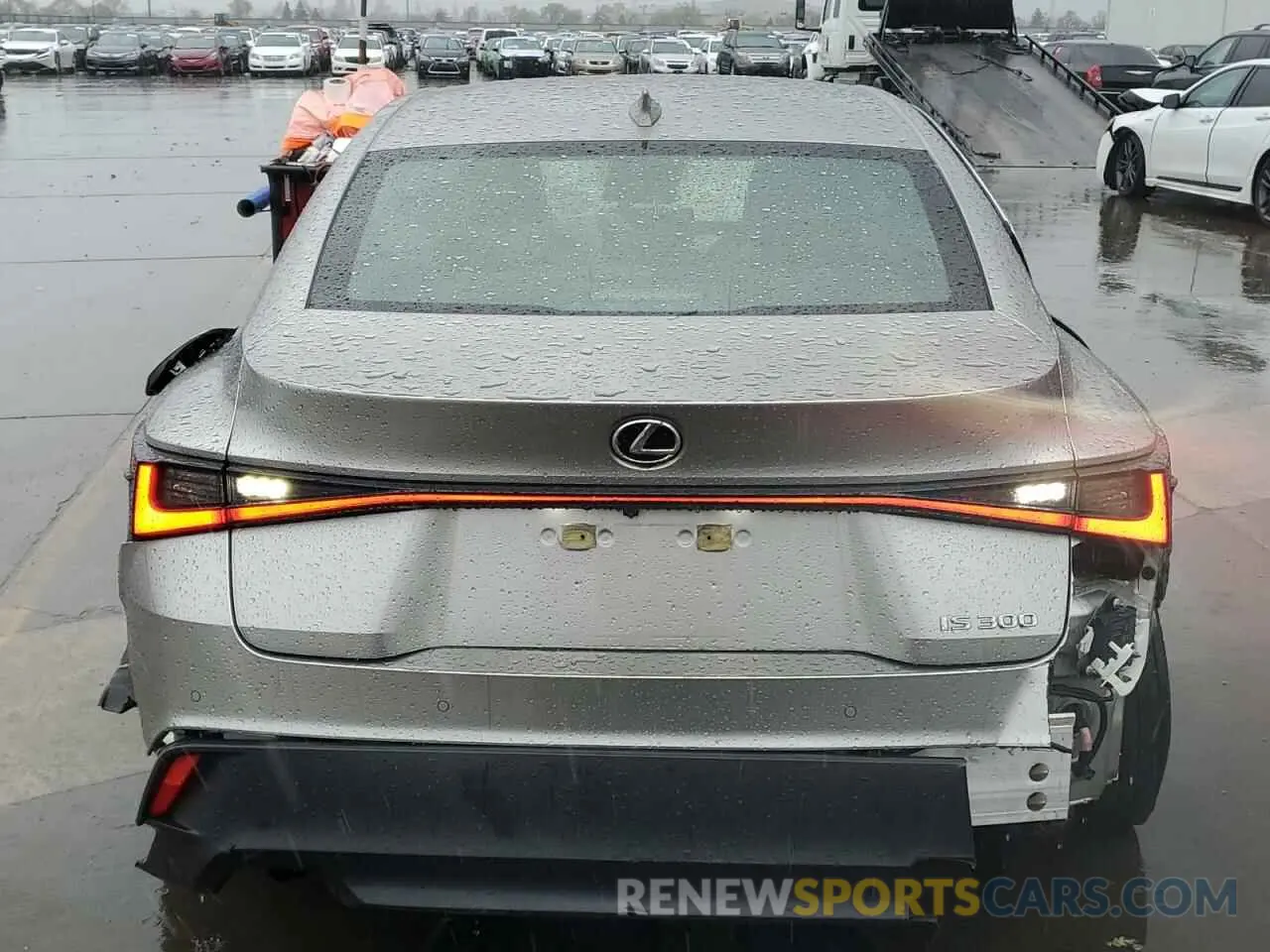 6 Photograph of a damaged car JTHCA1D23M5110057 LEXUS IS 2021